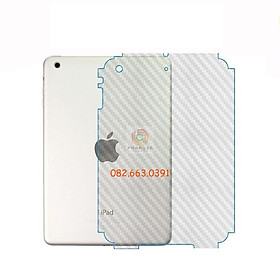 Miếng dán mặt lưng skin carbon dành cho iPad Pro 9.7 inch
