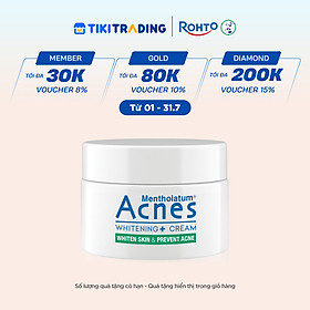 Kem dưỡng trắng da Acnes Whitening+ Cream 50g