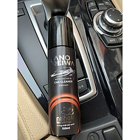 Chai xịt diệt khuẩn khử mùi ô tô xe khách bằng nano bạc Nano Reiwa 100ml Hương Bưởi dịu nhẹ, được chứng nhận viện Pasteur an toàn cho trẻ em - Hàng chính hãng