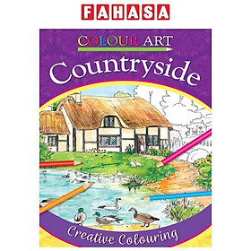 Sách ngoại văn: Colour Art - Countryside - Creative Colouring