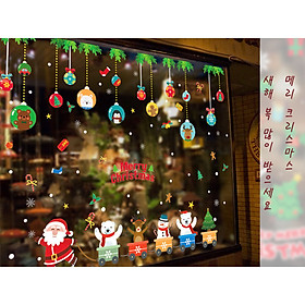 Mua DECAL DÁN KÍNH- DÂY TREO QUẢ CẦU NOEL