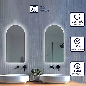 Mua Gương Led Cảm Ứng Hình Oval Treo Tường Kích Thước Theo Yêu Cầu DLQ INTERIORS Trang Trí Nhà Cửa  Phòng Tắm