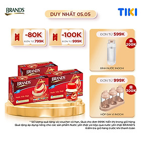 Combo 3 Nước yến thật BRAND'S Không Đường