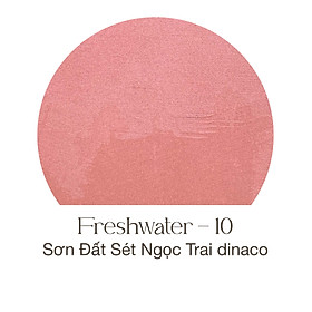 Mua Sơn Đất Sét Ngọc Trai dinaco  dòng Freshwater hiệu ứng ngọc trai phát sáng sang trọng tự nhiên