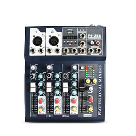 Mua Bộ Mixer Âm Thanh F4 - USB Bluetooth Cao Cấp - Mixer Hát Live - Thu Âm - Karaoke 4178