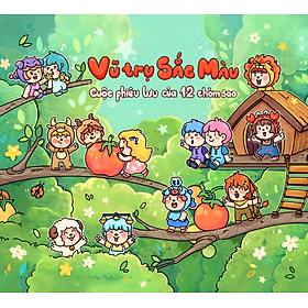 Sách Vũ Trụ Sắc Màu – Cuộc Phiêu Lưu Của 12 Chòm Sao