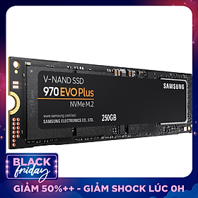 Ổ Cứ́ng SSD Samsung 970 EVO PLUS 250GB NVMe M.2 2280 PCIe NVMe MZ-V7S250BW - Hàng Chính Hãng