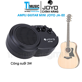 Ampli Đàn Guitar Mini Joyo JA-02 Amplifier Clean Distortion Effects Loa 3W (Kèm Pin) - hàng chính hãng
