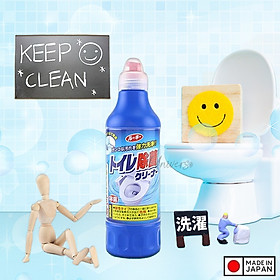 Nước tẩy toilet đậm đặc, siêu sạch Rocket 500ml - Hàng nội địa Nhật Bản |MADE IN JAPAN|