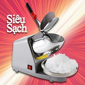 Mua Máy Bào Đá  Máy Xay Đá Tuyết 2 Lưỡi Nắp Nhôm Đa Năng ( Bảo Hành Toàn Quốc )