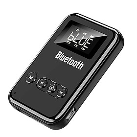 Bluetooth 5.0 Adapter  Receiver FM 300mAh for Car Home Portable