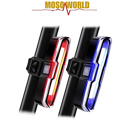 Đèn đuôi xe đạp MOSOWORLD 2 / 3 màu có cổng sạc USB