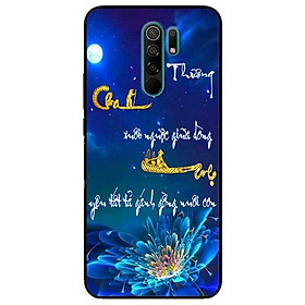 Ốp lưng dành cho Xiaomi Redmi 9 - Redmi 9A - mẫu Mẫu Đơn Cha Mẹ