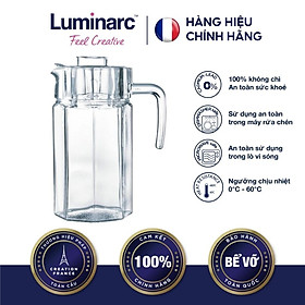 Bình nước thủy tinh Luminarc Octime 1,6L - LUBIG2665