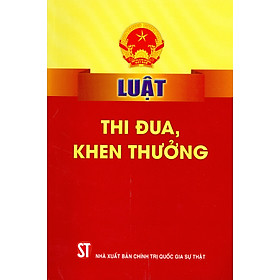 Ảnh bìa Luật Thi Đua, Khen Thưởng (Bản in năm 2022)