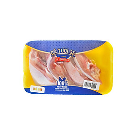 Khay 500gr Má đùi gà 3F tươi chặt sẵn - khoảng 3-5 miếng - tươi ngon và an toàn