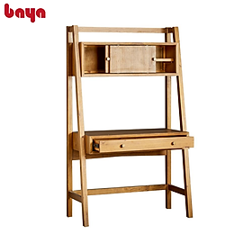 Mua Bàn Làm Việc BAYA CHESTER Làm Từ Gỗ Thông Bền Chắc Thiết Kế Hộc Kéo Bên Dưới Và Hộc Cửa Lùa Bên Trên 5338