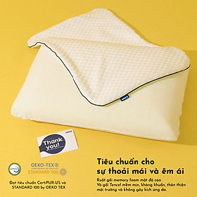 Mua Vỏ Gối Tencel Nooz Mềm Mịn Kháng Khuẩn Và Không Gây Kích Ứng Da - Kích Thước 50x30 cm - 60x40 cm