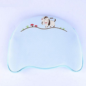 Gối cao su non hình gấu, nhiều màu sắc chống méo đầu, bẹp đầu, nghẹo cổ cho bé, được làm từ cao su non tự nhiên đảm bảo an toàn cho bé, tạo cảm giác êm ái, dễ ngủ - Hàng Chính Hãng