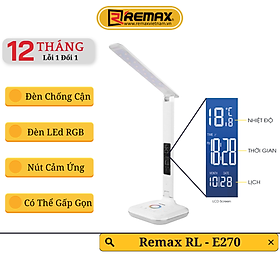 Mua Đèn led cảm ứng đa năng 5 trong 1 Remax RL - E270 - Lịch - Nhiệt Độ - Đồng Hồ - Đèn Ngủ - Hàng Chính Hãng Remax
