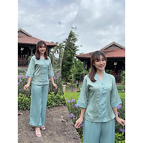 Đồ lam đi chùa # bà lai lụa