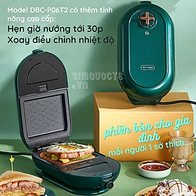 Mua Máy làm máy kẹp bánh mì Bear Đa chức năng nướng điều chỉnh được nhiệt độ và thời gian