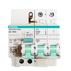 Siemens (SIEMENS) 5SU93261CR40 leakage protection circuit breaker 2P 40A with leakage protection