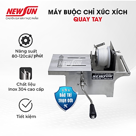 Mua Máy buộc chỉ xúc xích quay tay Việt Nam năng suất buộc 80-120 cái/phút - Hàng chính hãng
