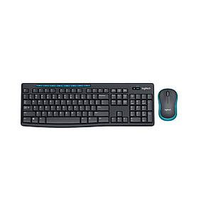 Combo Bàn Phím Và Chuột Logitech MK275 Không Dây Kèm Bộ Thu Cho Laptop PC (2.4G) - Đen