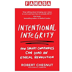 Sách ngoại văn: Intentional Integrity