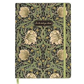 Wetlote Sổ Bìa Giấy Hoa A5 212tr - CAM WGA5X722