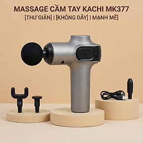 Máy massage cầm tay Kachi MK377 với 9 cấp độ rung - hàng chính hãng