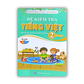 Sách - Đề Kiểm Tra Tiếng Việt 2 - Học Kì 2 ( cánh diều )