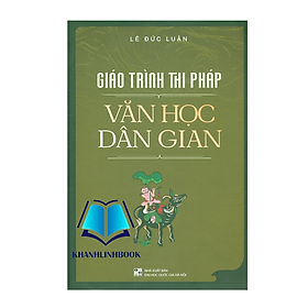 Hình ảnh Sách - Giáo Trình Thi Pháp Văn Học Dân Gian