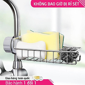 Mua Giỏ Inox Gắn Vòi Rửa Bát Tiện Lợi