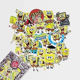 Spongebob - Set 30 sticker hình dán