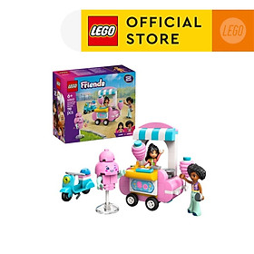 LEGO FRIENDS 42643 Đồ Chơi Lắp Ráp Quầy Kẹo Bông Gòn Di Động Và Xe Scooter (110 chi tiết)