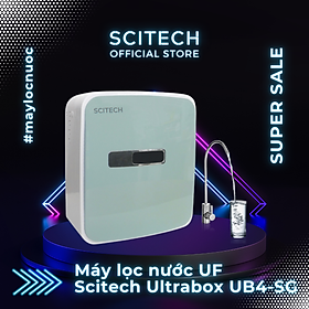 Mua Máy lọc nước UF Scitech Ultrabox (Không dùng điện  không nước thải  lõi đúc nguyên khối thay nhanh  máy nhỏ gọn để bàn hoặc để gầm) - Hàng chính hãng
