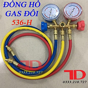 Mua Đồng hồ gas đôi  đồng hồ đo áp suất gas CT 536H