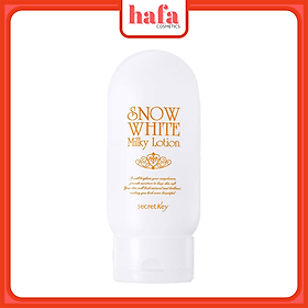 Hình ảnh Sữa dưỡng thể dưỡng trắng da Secret Key Snow White Milky Lotion 120g