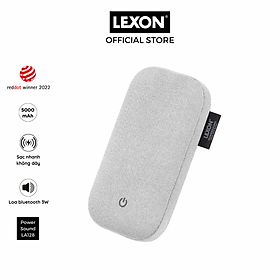 Mua Sạc dự phòng không dây LEXON POWERSOUND kiêm loa bluetooth 360° - Hàng chính hãng