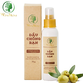 Dầu chống rạn tinh chất, săn chắc da Wonmom 70g