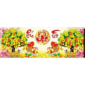 Mua Tranh thêu chữ thập Phúc Lộc Thọ DLH-223078