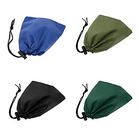 4pcs Outdoor Sports Camping Storage Bag Drawstring Sack Pouch Organizer Accessories Wash Bag
