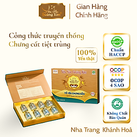Hộp Quà Tổ Yến Chưng Mix Vị ( 4 hũ kiêng/ 4 hũ phèn x 70ml)