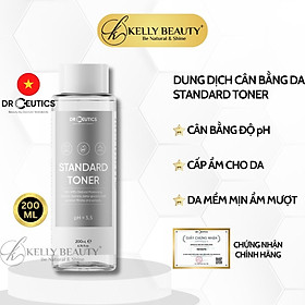 Standard Toner DrCeutics - Dung Dịch Cân Bằng Da, Cấp Ẩm Làm Dịu Mọi Làn Da - Kelly Beauty