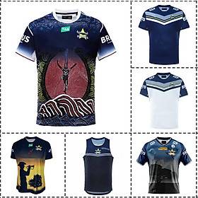 2023 North Queensland Cowboys Anzac / Home / Away / Indigenous / Anzac / Singlet / Shorts Rugby Jersey - Cỡ Nam: S-5XL Color: Fishing Suit Size: S