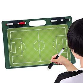 Football  Marker Pen Professional Erasable Marker Gifts Coaches Clipboard Soccer Marker Board for , Strategy Plan, Training