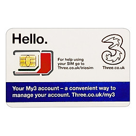Sim Du Lịch 35 Nước Châu Âu Three