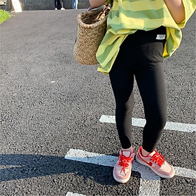 Quần legging thun gân mỏng mát siêu co giãn thoải mái cho bé gái